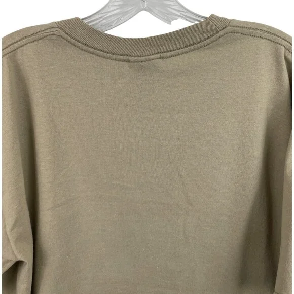 Vintage Jerzees Firefighter Graphic Print Short Sleeve T-shirt Mens Size Large - Picture 5 of 8